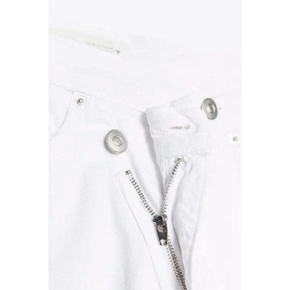 ZARA HIGH-WAIST TRF WIDE-LEG CROSSOVER WAIST JEANS Jeans